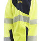 Blaklader Vlamvertragend Multinorm Dames Jack 44481560 softshell vlamwerend antistatisch chemische spatten fluo geel-marineblauw(3389)