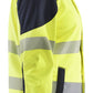 Blaklader Vlamvertragend Multinorm Dames Jack 44481560 softshell vlamwerend antistatisch chemische spatten fluo geel-marineblauw(3389)
