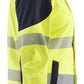 Blaklader Vlamvertragend Multinorm Dames Jack 44481560 softshell vlamwerend antistatisch chemische spatten fluo geel-marineblauw(3389)