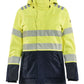 Blaklader Vlamvertragend Multinorm Dames jack 44491532 shell vlamwerend antistatisch waterdicht fluo geel-marineblauw(3389)