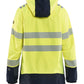 Blaklader Vlamvertragend Multinorm Dames jack 44491532 shell vlamwerend antistatisch waterdicht fluo geel-marineblauw(3389)
