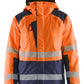Blaklader High Vis jassen 44551987 winter HiVis fluo oranje-marineblauw(5389)