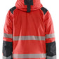 Blaklader High Vis jassen 44551987 winter HiVis fluo rood-zwart(5599)