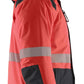 Blaklader High Vis jassen 44551987 winter HiVis fluo rood-zwart(5599)