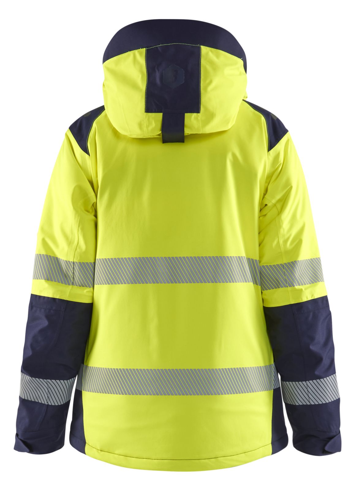 Blaklader High Vis jassen 44561987 winter HiVis waterdicht dames fluo geel-marineblauw(3389)