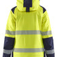 Blaklader High Vis jassen 44561987 winter HiVis waterdicht dames fluo geel-marineblauw(3389)