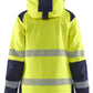 Blaklader High Vis jassen 44561987 winter HiVis waterdicht dames fluo geel-marineblauw(3389)