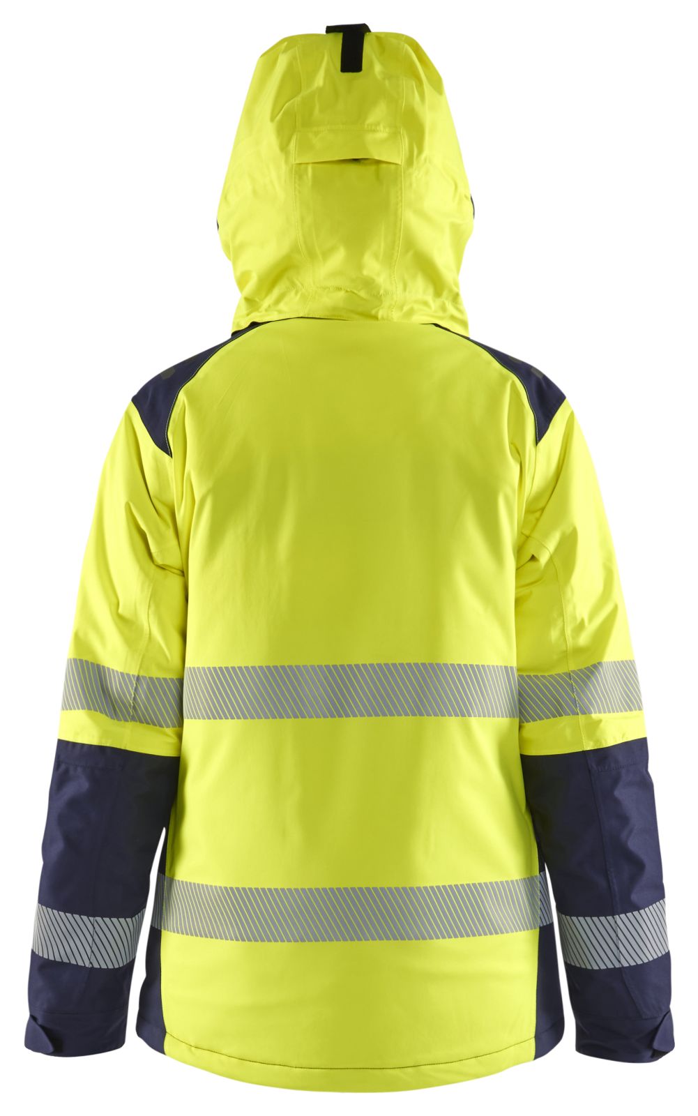 Blaklader High Vis jassen 44561987 winter HiVis waterdicht dames fluo geel-marineblauw(3389)