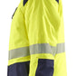 Blaklader High Vis jassen 44561987 winter HiVis waterdicht dames fluo geel-marineblauw(3389)