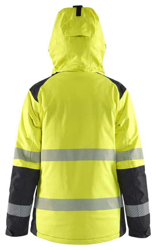 Blaklader High Vis jassen 44561987 winter HiVis waterdicht dames fluo geel-zwart(3399)