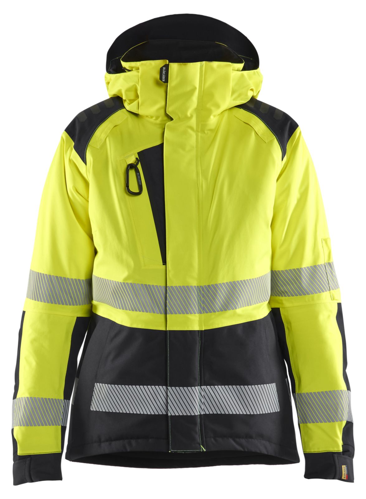 Blaklader High Vis jassen 44561987 winter HiVis waterdicht dames fluo geel-zwart(3399)