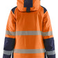 Blaklader High Vis jassen 44561987 winter HiVis waterdicht dames fluo oranje-marineblauw(5389)