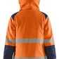 Blaklader High Vis jassen 44561987 winter HiVis waterdicht dames fluo oranje-marineblauw(5389)