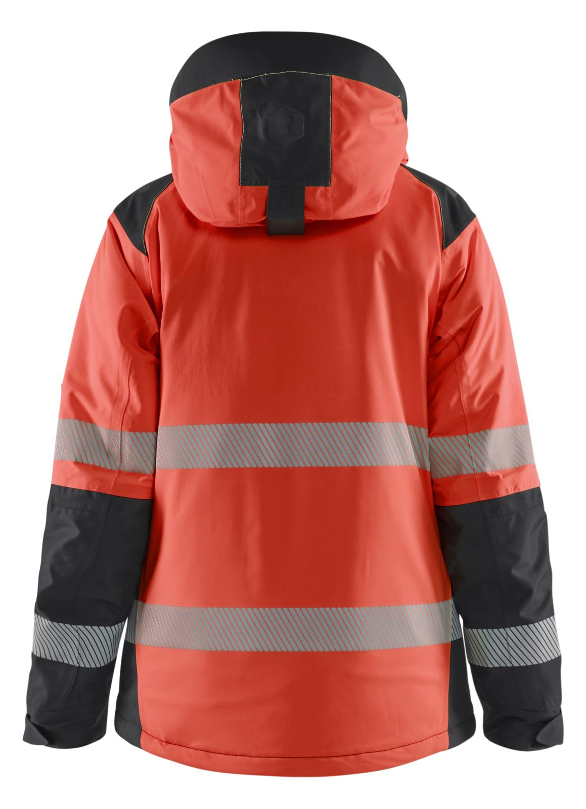 Blaklader High Vis jassen 44561987 winter HiVis waterdicht dames fluo rood-zwart(5599)