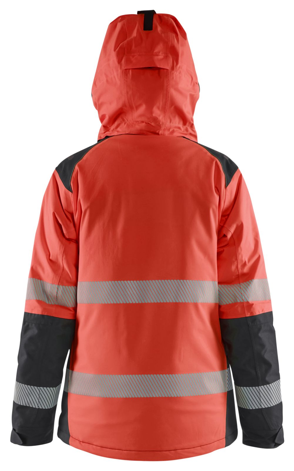 Blaklader High Vis jassen 44561987 winter HiVis waterdicht dames fluo rood-zwart(5599)