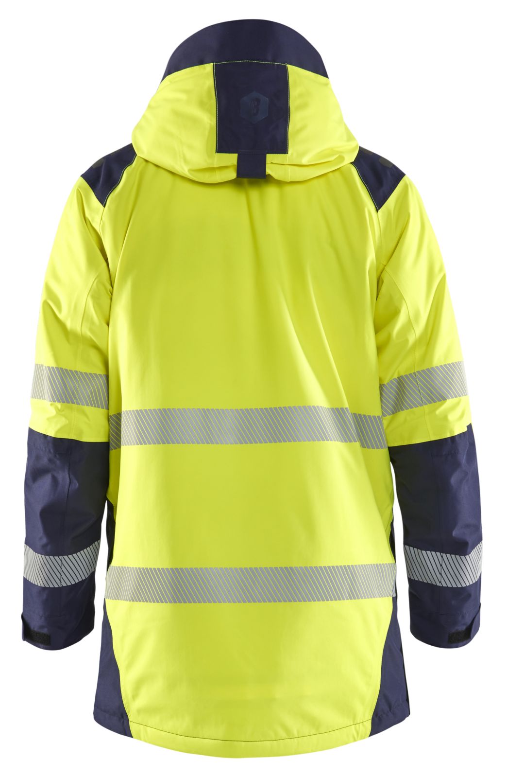 Blaklader High Vis jassen 44571987 winter HiVis waterdicht fluo geel-marineblauw(3389)