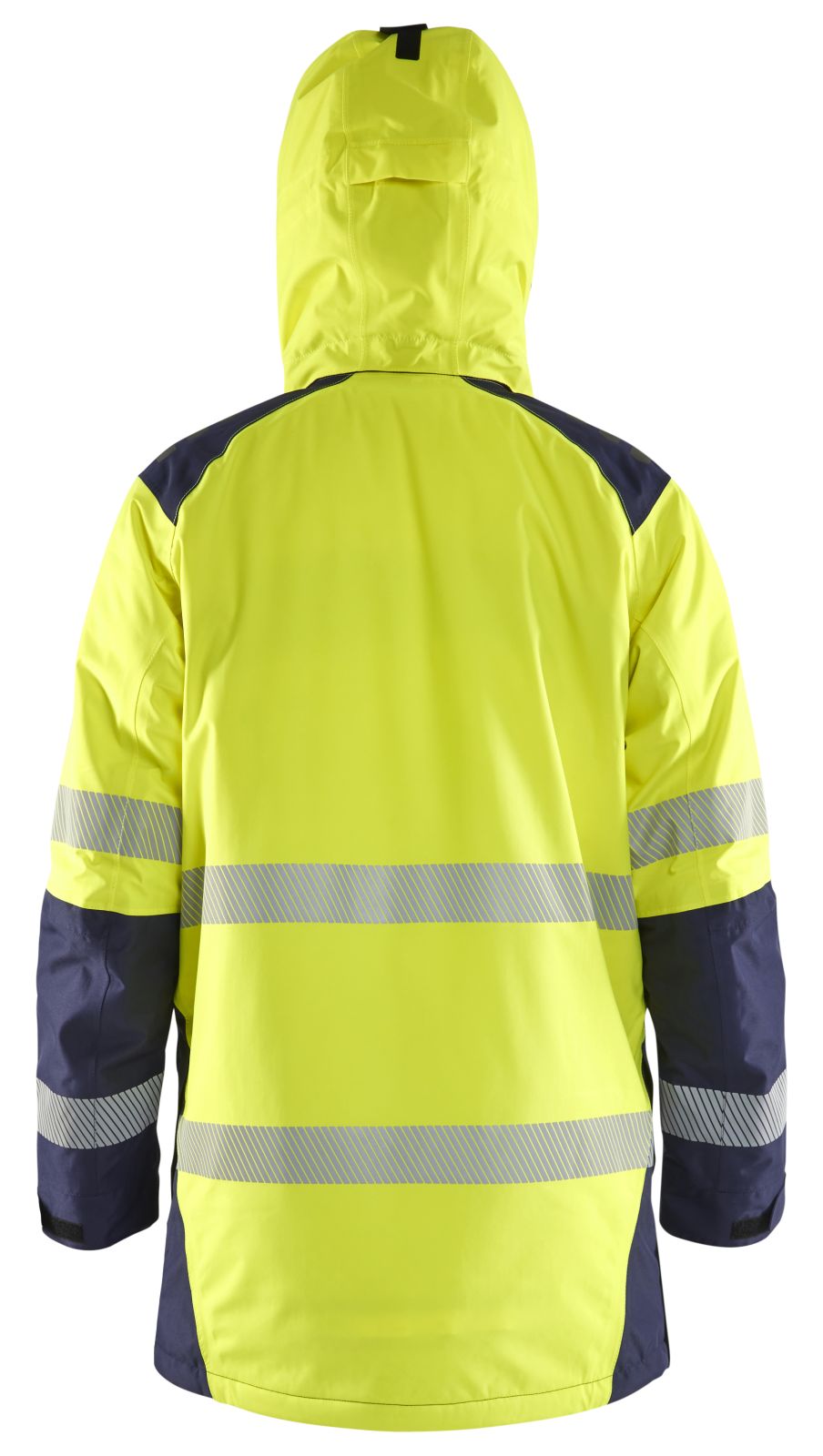 Blaklader High Vis jassen 44571987 winter HiVis waterdicht fluo geel-marineblauw(3389)