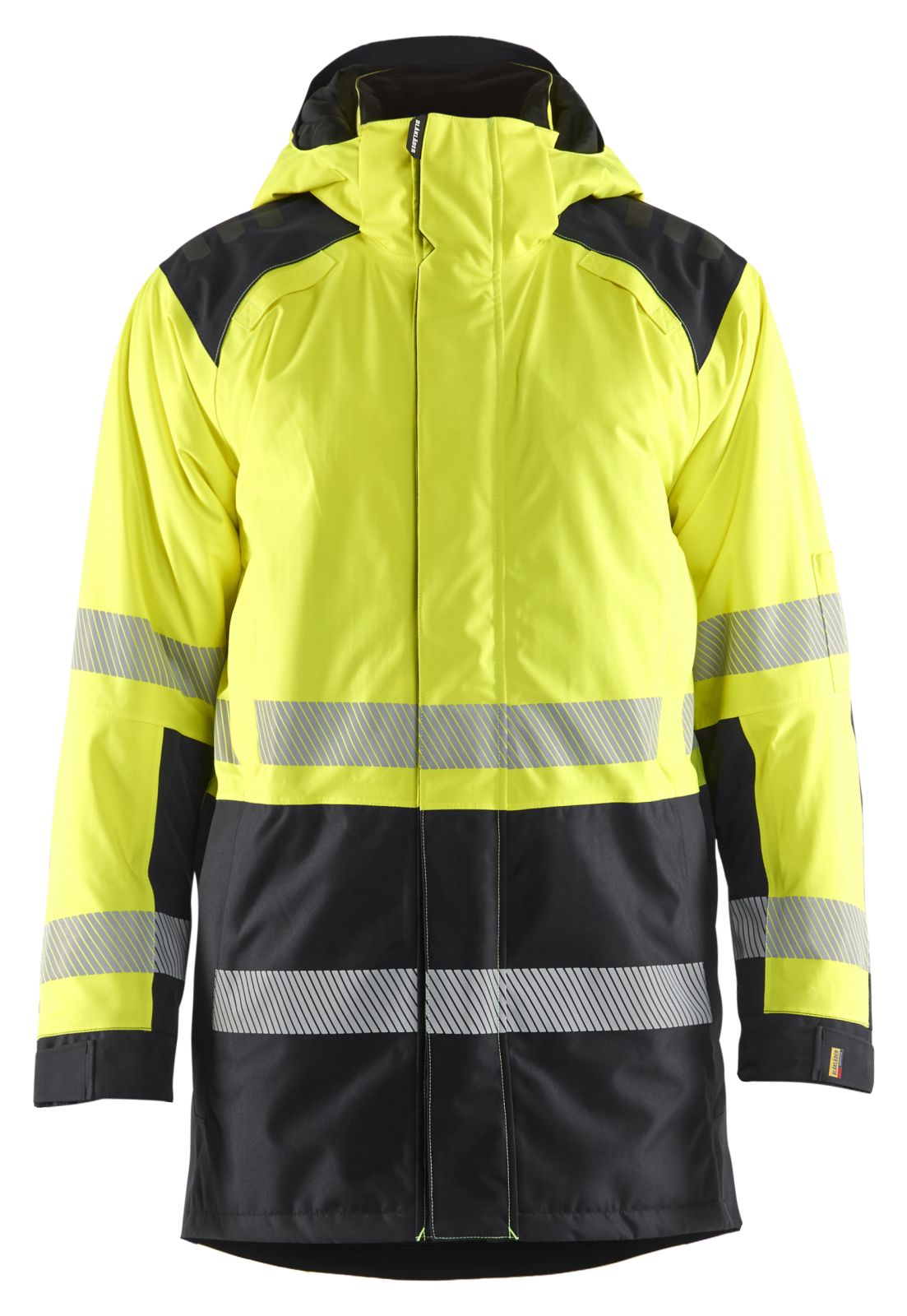 Blaklader High Vis jassen 44571987 winter HiVis waterdicht fluo geel-zwart(3399)