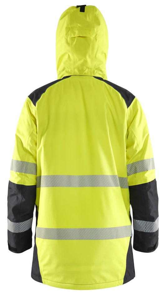 Blaklader High Vis jassen 44571987 winter HiVis waterdicht fluo geel-zwart(3399)
