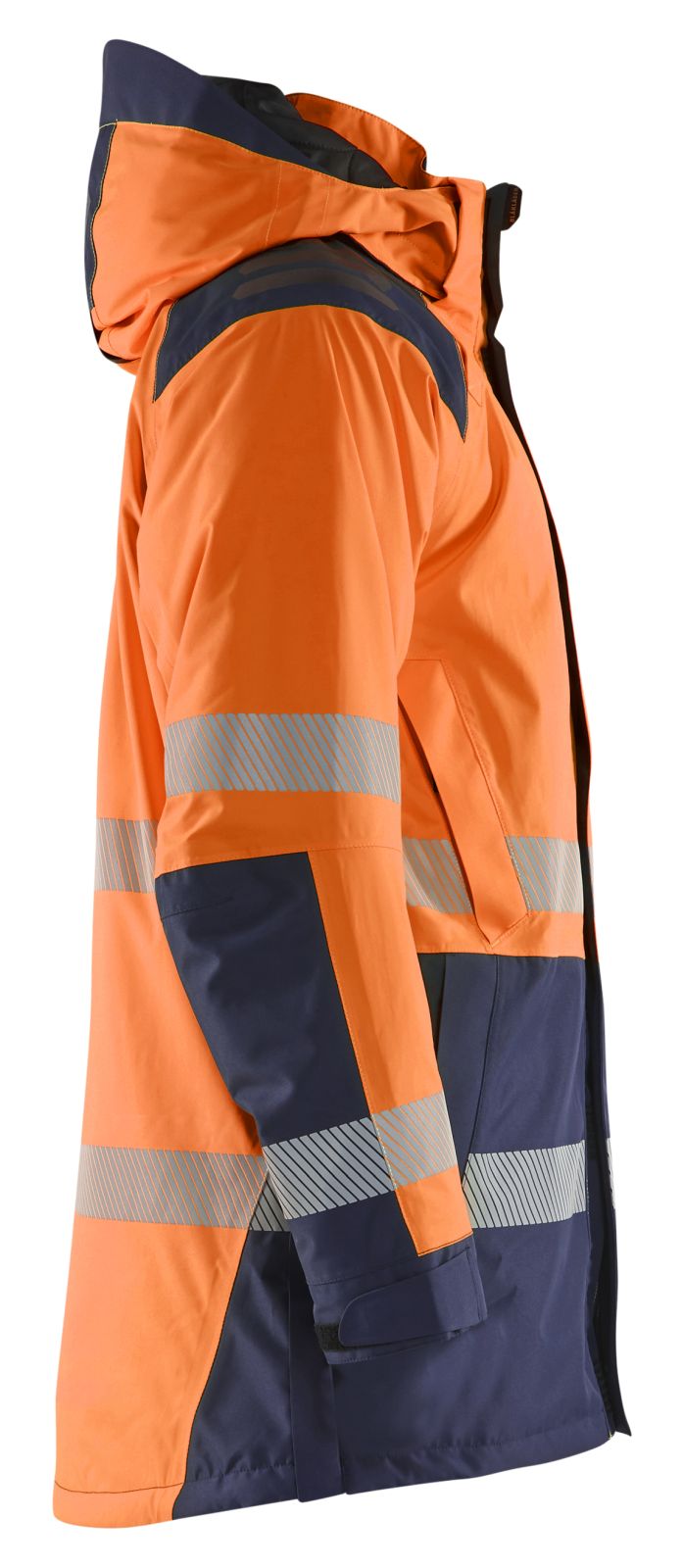 Blaklader High Vis jassen 44571987 winter HiVis waterdicht fluo oranje-marineblauw(5389)