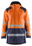 Blaklader High Vis jassen 44571987 winter HiVis waterdicht fluo oranje-marineblauw(5389)