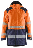 Blaklader High Vis jassen 44571987 winter HiVis waterdicht fluo oranje-marineblauw(5389)