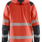 Blaklader High Vis jassen 44571987 winter HiVis waterdicht fluo rood-zwart(5599)