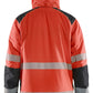 Blaklader High Vis jassen 44571987 winter HiVis waterdicht fluo rood-zwart(5599)