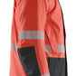 Blaklader High Vis jassen 44571987 winter HiVis waterdicht fluo rood-zwart(5599)
