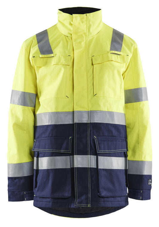 Blaklader jassen 44671514 fluo geel-marineblauw(3389)