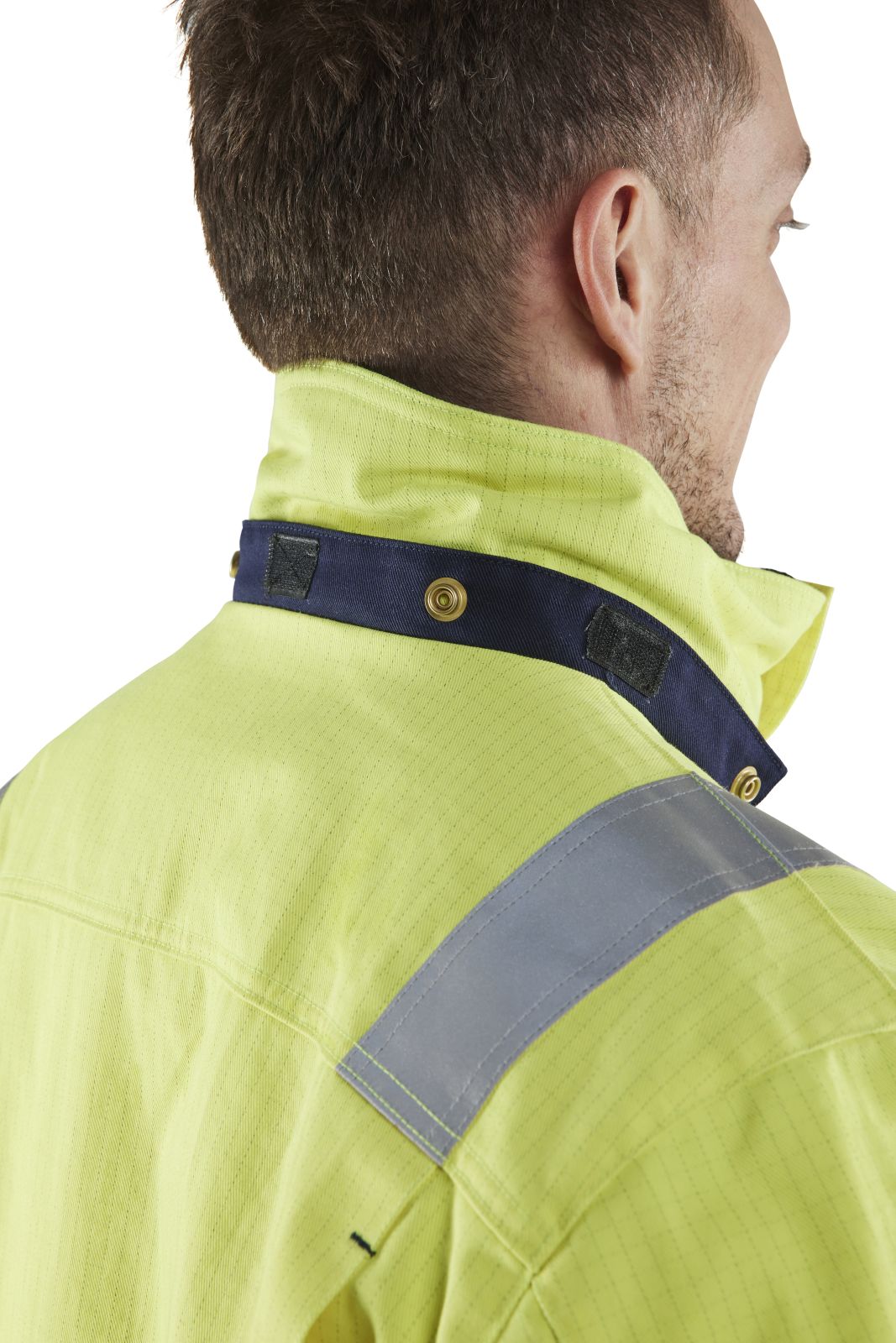 Blaklader jassen 44671514 fluo geel-marineblauw(3389)