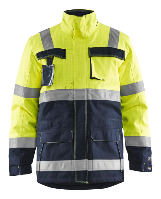 Blaklader Jassen 44681530 Multinorm geel-marineblauw(3389)