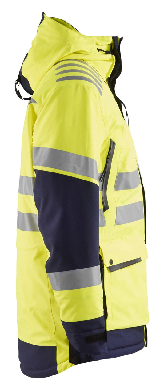Blaklader Jassen 44691921 HiVis fluo geel-marineblauw(3389)