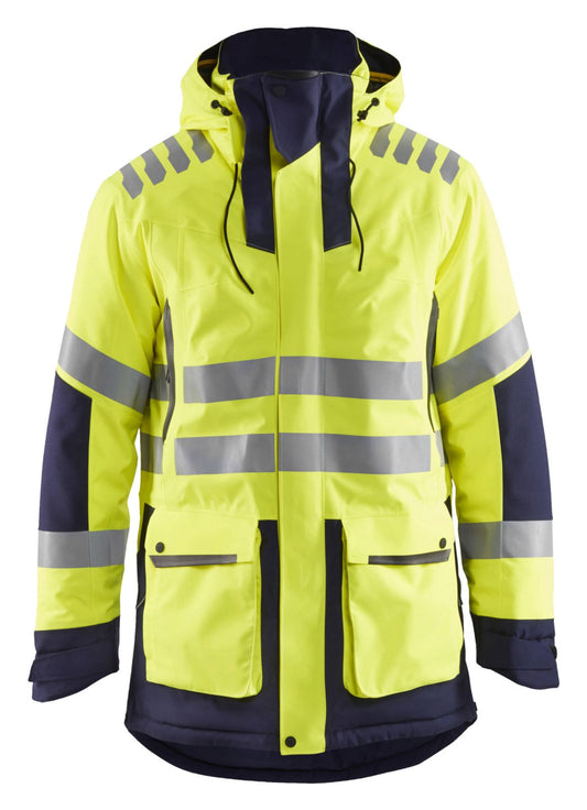 Blaklader Jassen 44691921 HiVis fluo geel-marineblauw(3389)