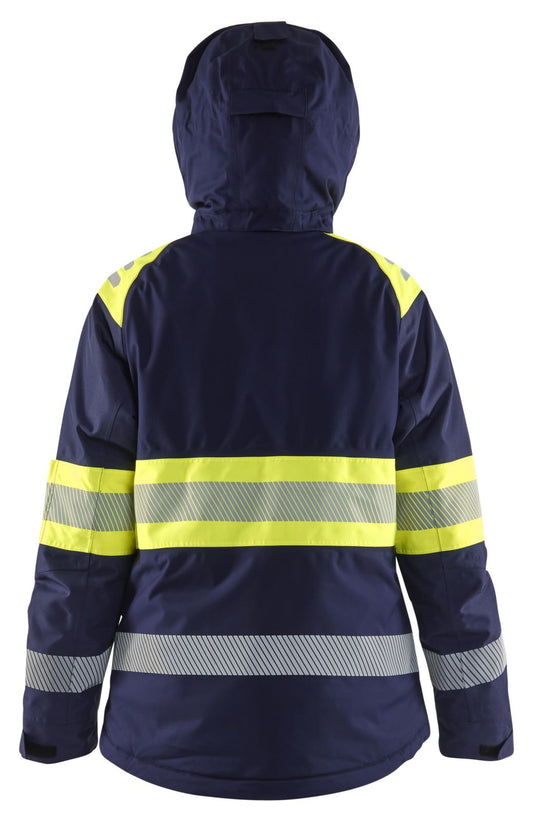 Blaklader jassen 44701977 marineblauw-fluo geel(8933)