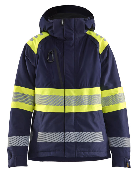 Blaklader jassen 44701977 marineblauw-fluo geel(8933)