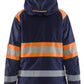 Blaklader High Vis jassen 44701977 winter HiVis waterdicht dames marineblauw-oranje(8953)