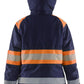 Blaklader High Vis jassen 44701977 winter HiVis waterdicht dames marineblauw-oranje(8953)