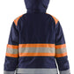 Blaklader High Vis jassen 44701977 winter HiVis waterdicht dames marineblauw-oranje(8953)