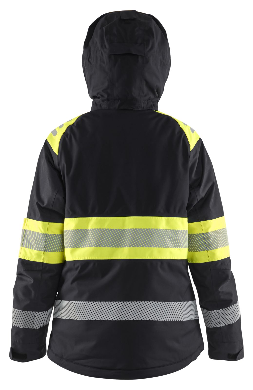 Blaklader High Vis jassen 44701977 winter HiVis waterdicht dames zwart-fluo geel(9933)