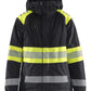 Blaklader High Vis jassen 44701977 winter HiVis waterdicht dames zwart-fluo geel(9933)