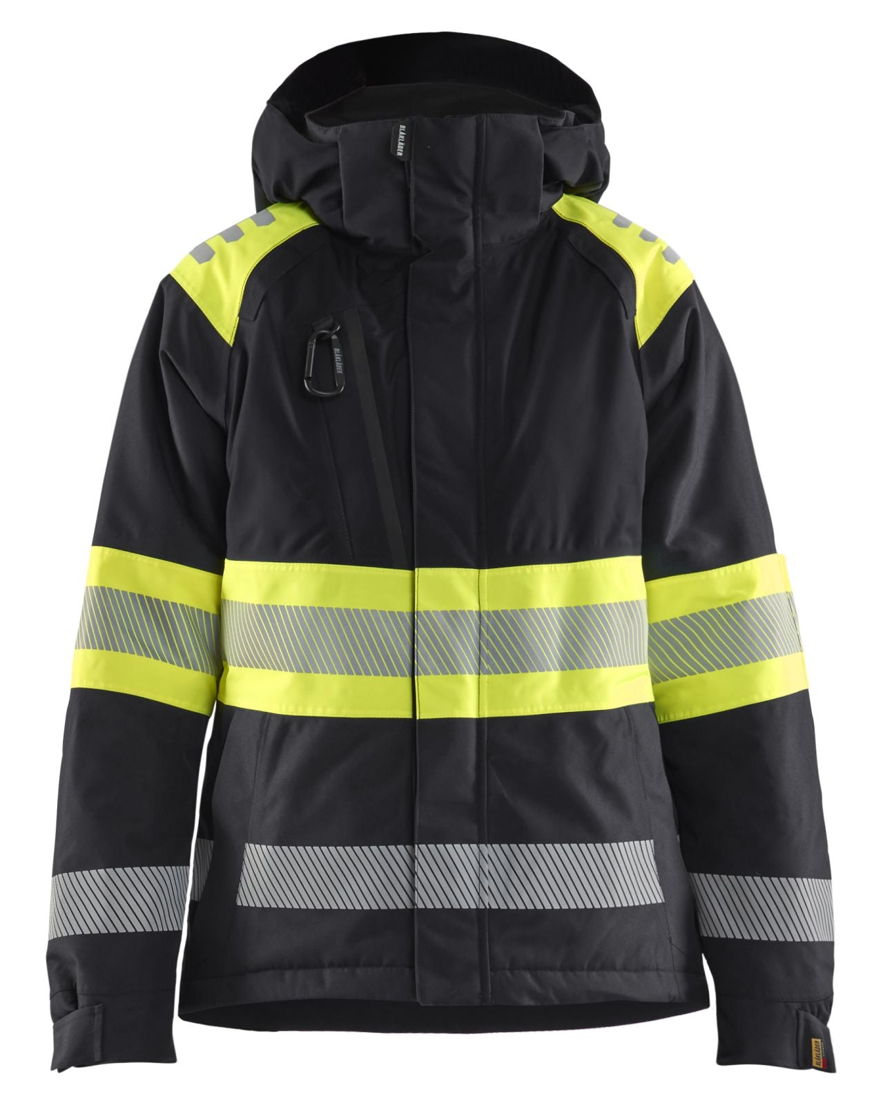 Blaklader High Vis jassen 44701977 winter HiVis waterdicht dames zwart-fluo geel(9933)