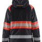 Blaklader High Vis jassen 44701977 winter HiVis waterdicht dames zwart-fluo rood(9955)