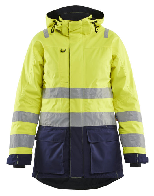Blaklader Jassen 44721987 HiVis fluo geel-marineblauw(3389)