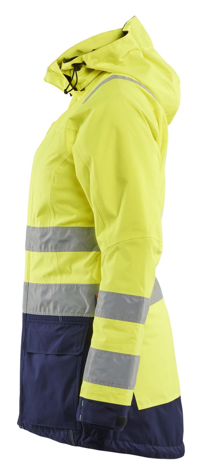 Blaklader Jassen 44721987 HiVis fluo geel-marineblauw(3389)