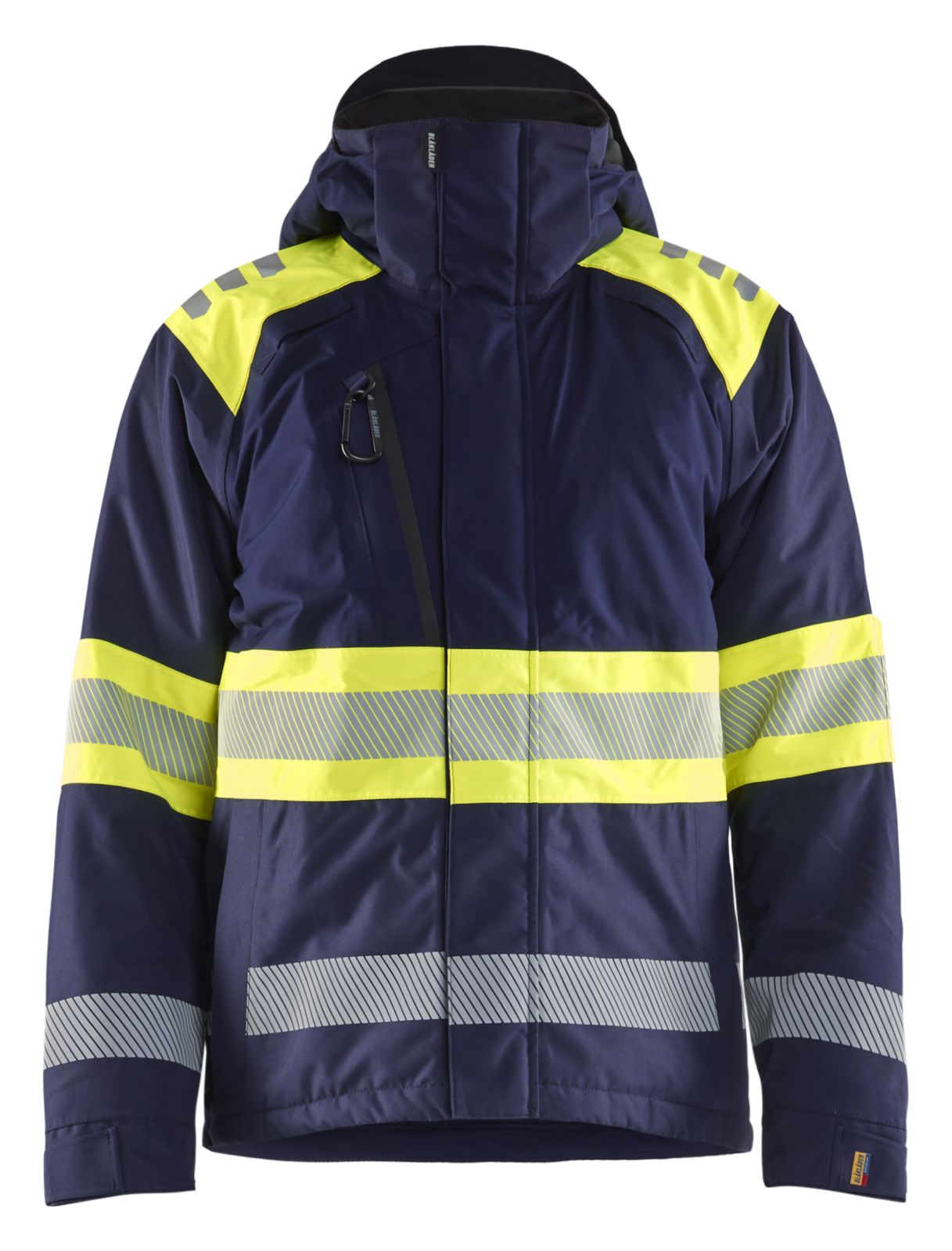 Blaklader jassen 44801977 marineblauw-fluo geel(8933)