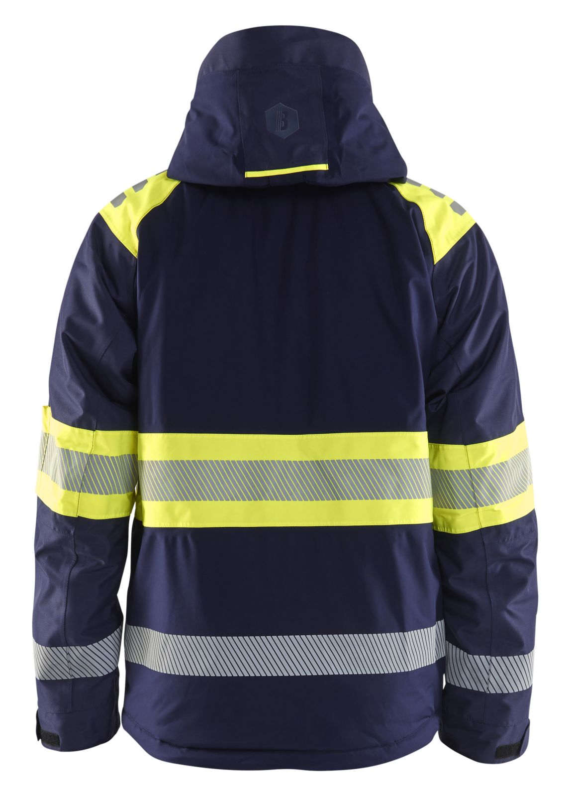 Blaklader jassen 44801977 marineblauw-fluo geel(8933)