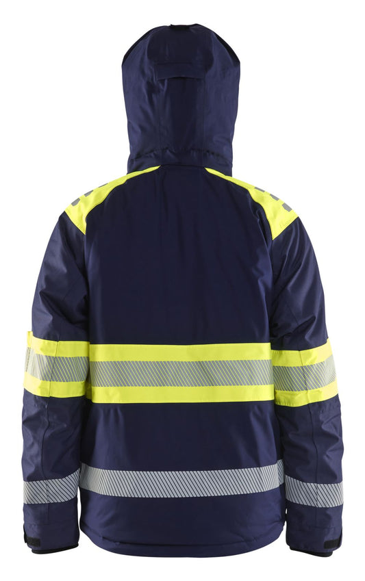 Blaklader jassen 44801977 marineblauw-fluo geel(8933)