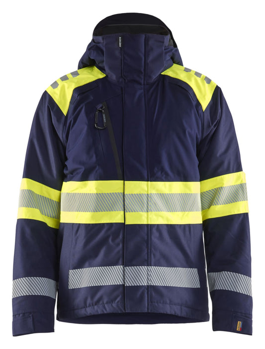 Blaklader jassen 44801977 marineblauw-fluo geel(8933)