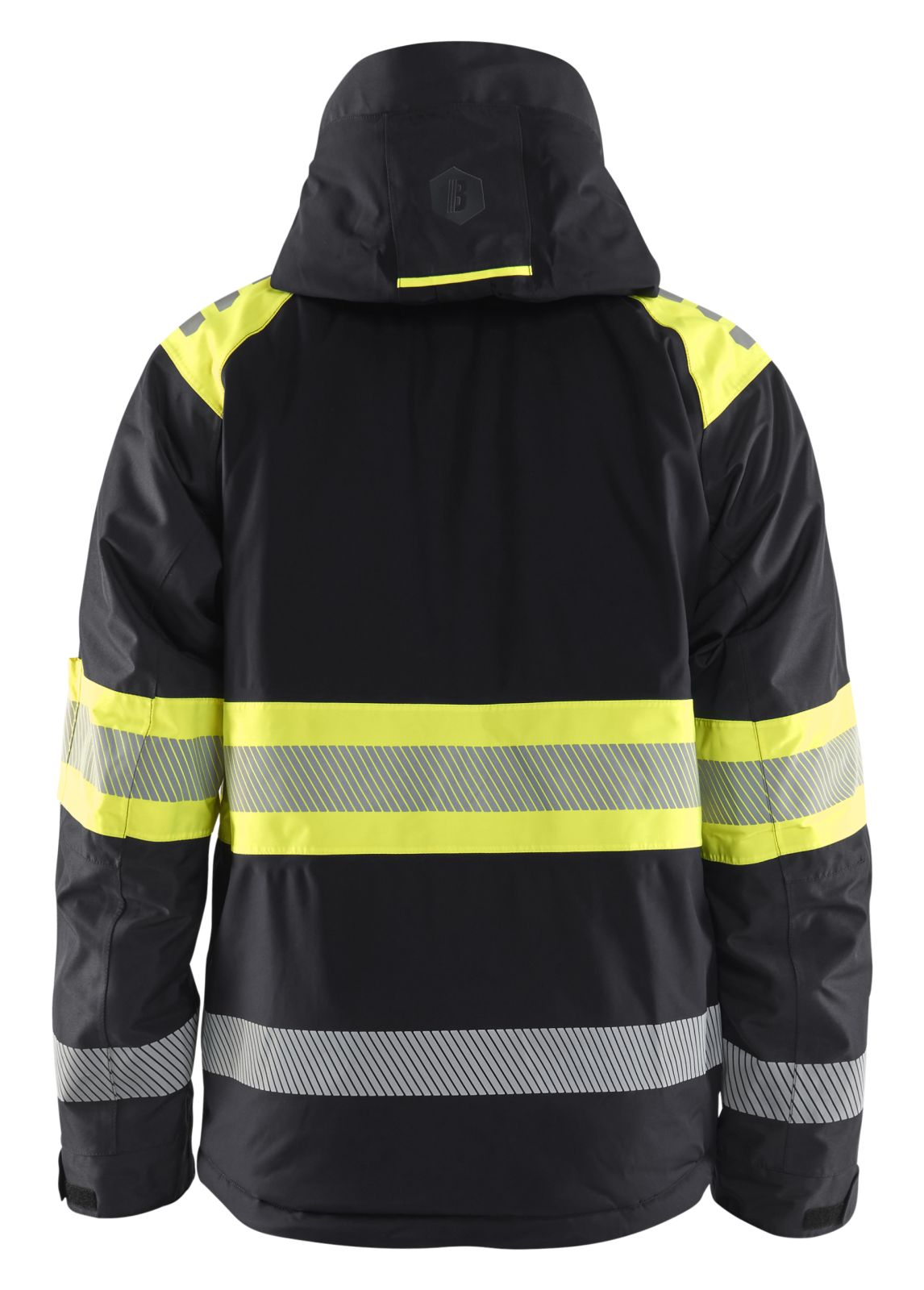 Blaklader jassen 44801977 zwart-fluo geel(9933)